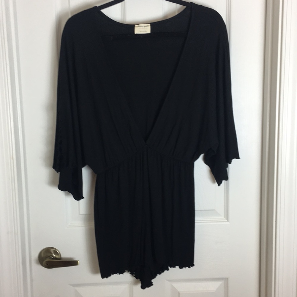 Sexy Black Romper